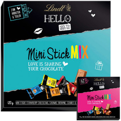 Продуктови Категории Шоколади Lindt Hello Микс от шоколадови бонбони 120 гр.